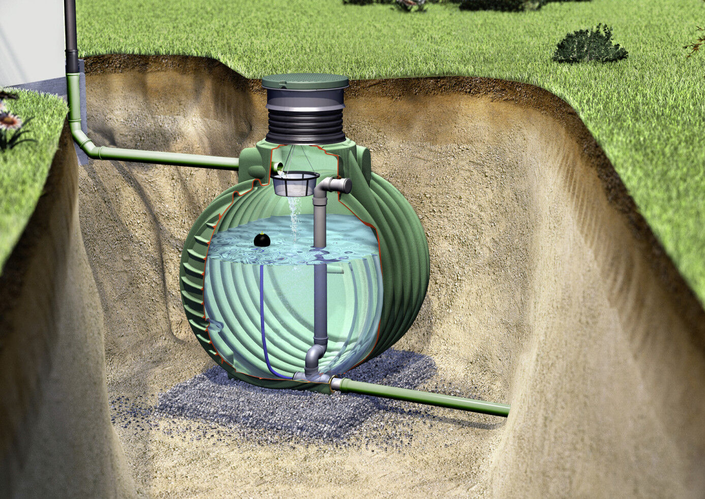 Garantia Retentionszisterne Columbus 3.700 l