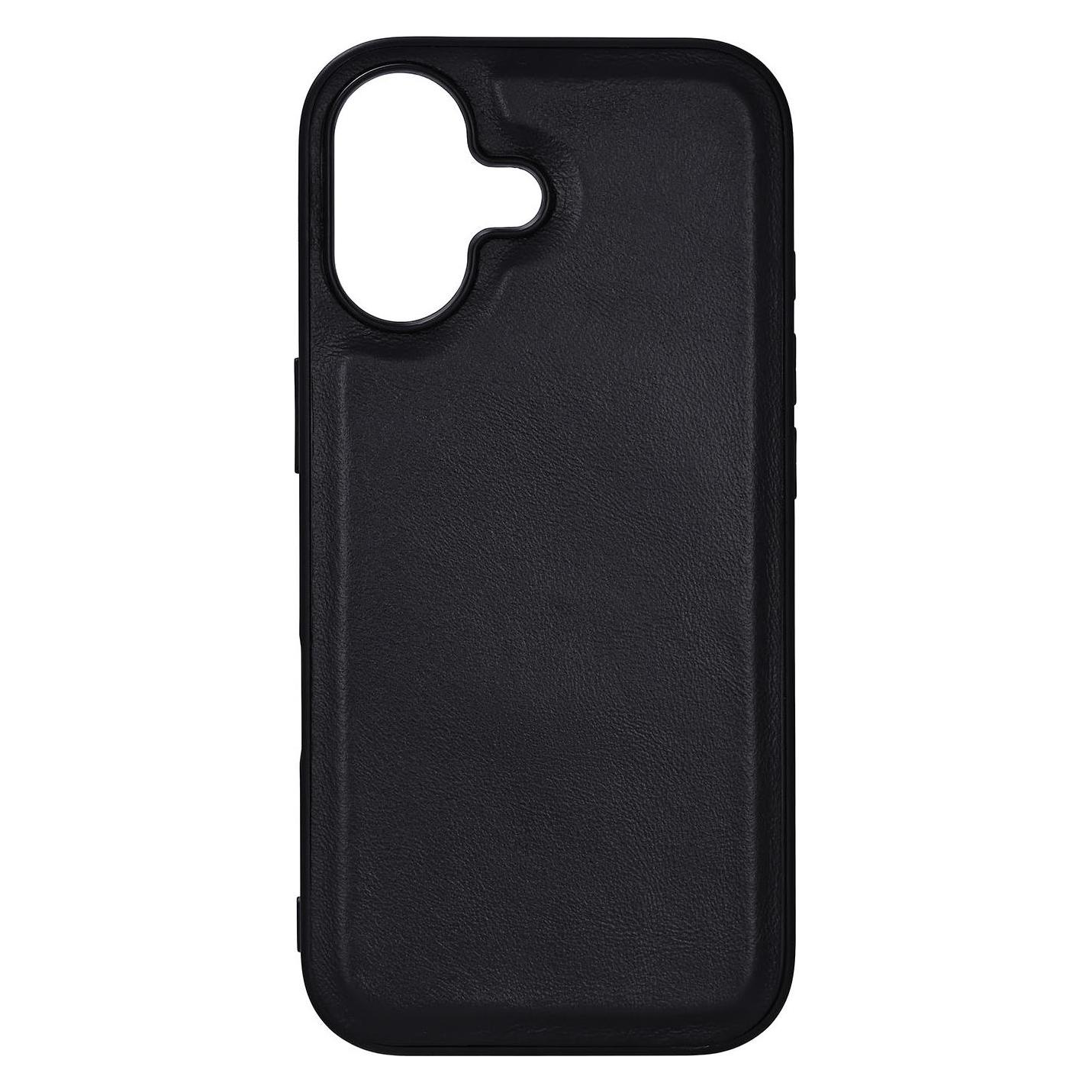 Buffalo Back cover Leather Magseries iPhone 17 Black (Apple iPhone 17) (590171)