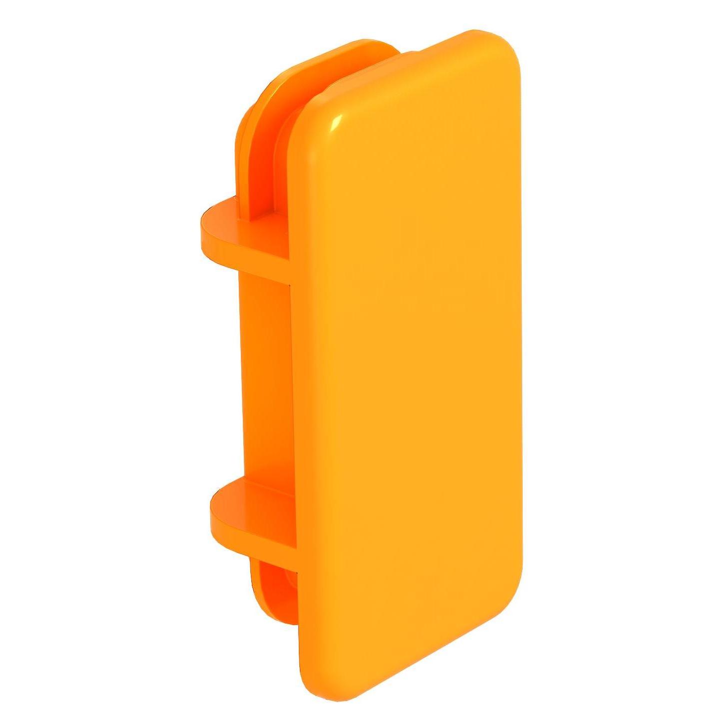 OBO Bettermann OBO MS4121 EK Endkappe zu Profilschiene MS 21 41x21mm, PE, pastellorange, RAL 20 (1122904)