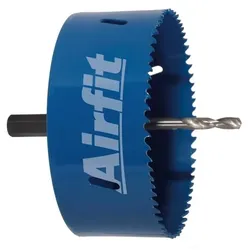 Airfit Kreisschneider 20121KS Ø 121 mm, komplett, HSS-Bimetall, für Kunststoff und Metall