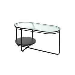Couchtisch   , schwarz , Maße (cm): B: 42 H: 49