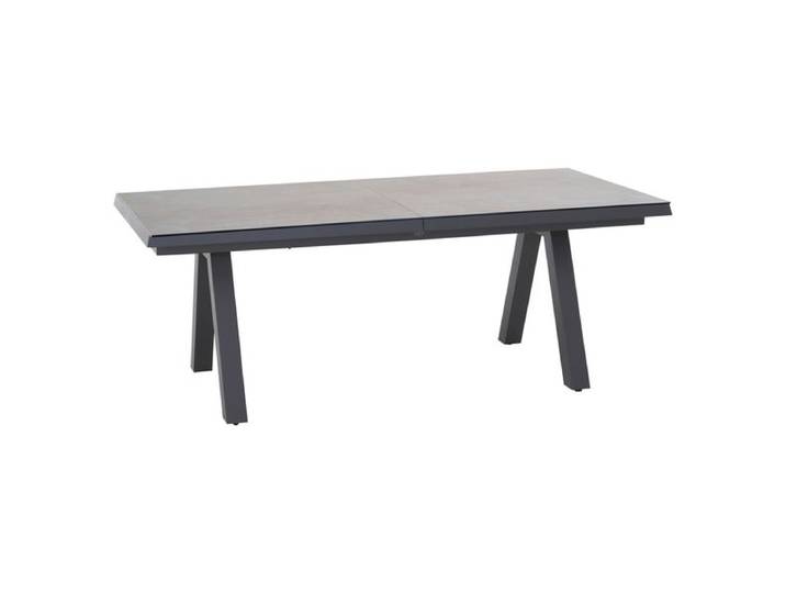 Siena Garden Tirana Ausziehtisch 200/260x100cm Aluminium/HPL