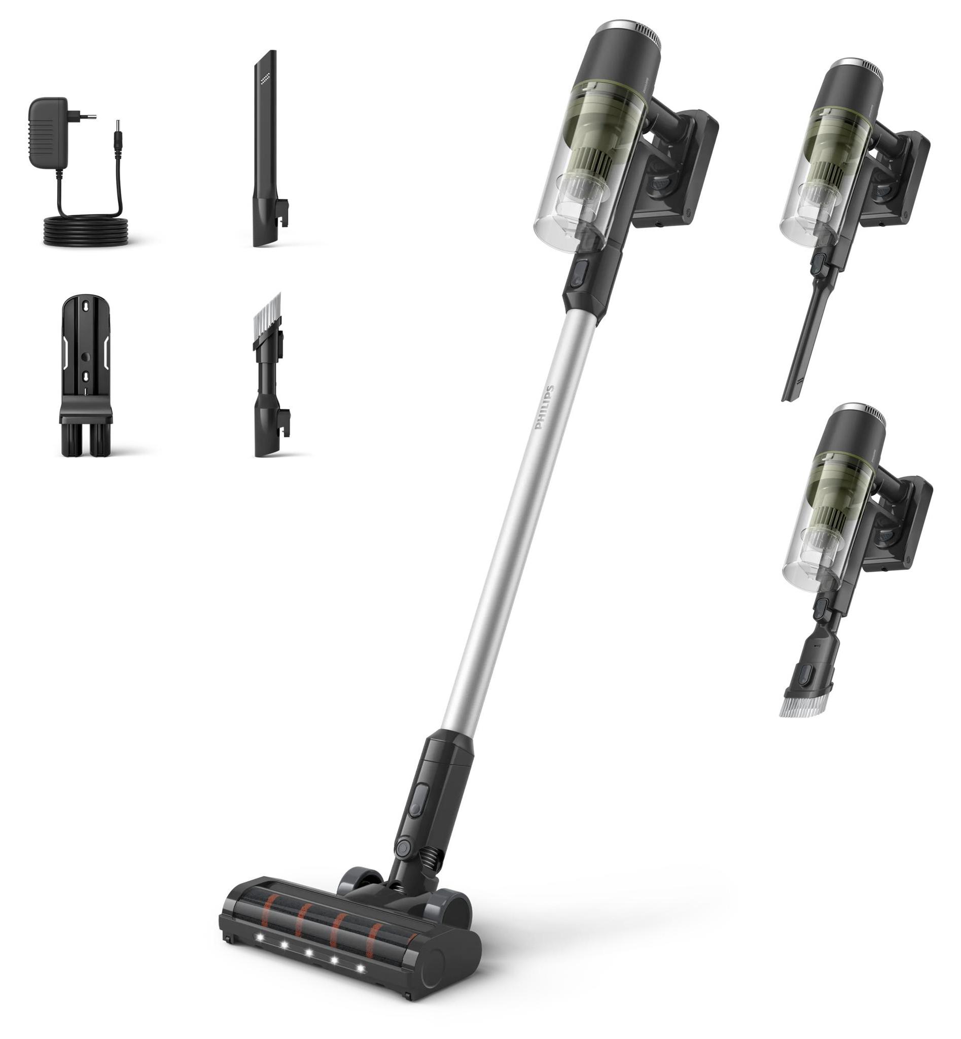 Philips Kabelloser Staubsauger, grau (XC3033/01)