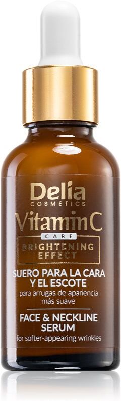 Delia Cosmetics Vitamin C vitamin C brightening serum for face and neck 30 ml