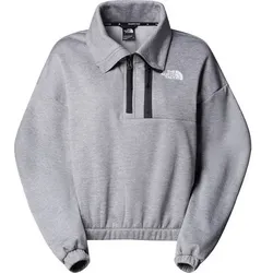 THE NORTH FACE Damen Sweatshirt W MA FLEECE INTEREST 1/4 ZIP, Größe XL in Silber Silber