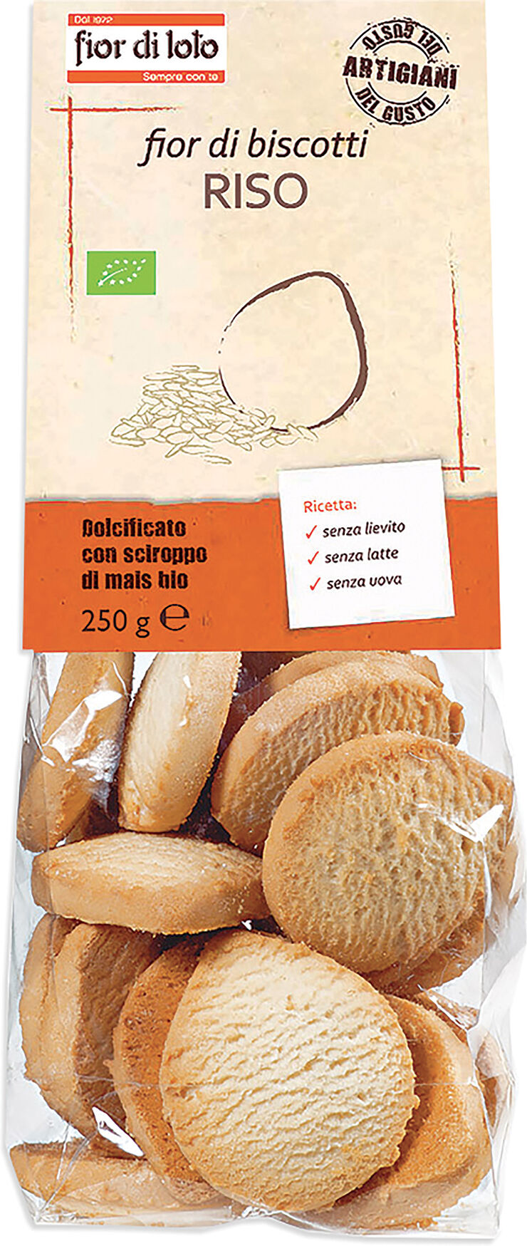 Biotobio Fdl Bisc.Riso 250g
