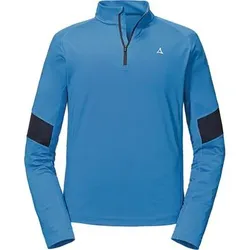 SCHÖFFEL Herren Rolli Longsleeve Glatthorn, Größe 56 in Blau 8320
