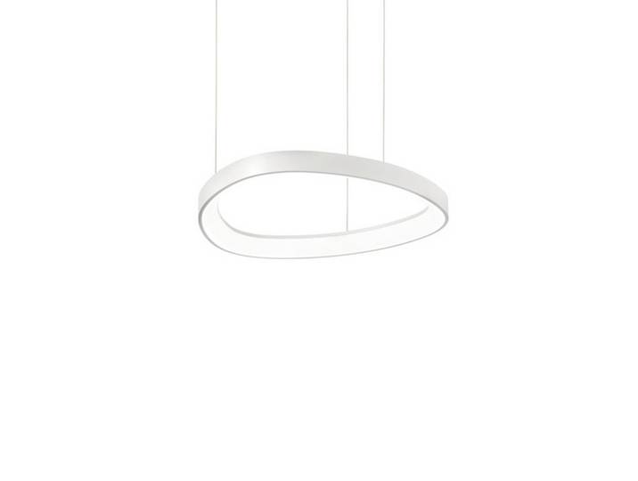Ideal Lux Led-Hängeleuchte, Weiß, Metall, Kunststoff, 3.5x150x42.5 cm, Lampen & Leuchten, Innenbeleuchtung, Hängeleuchten, Pendelleuchten