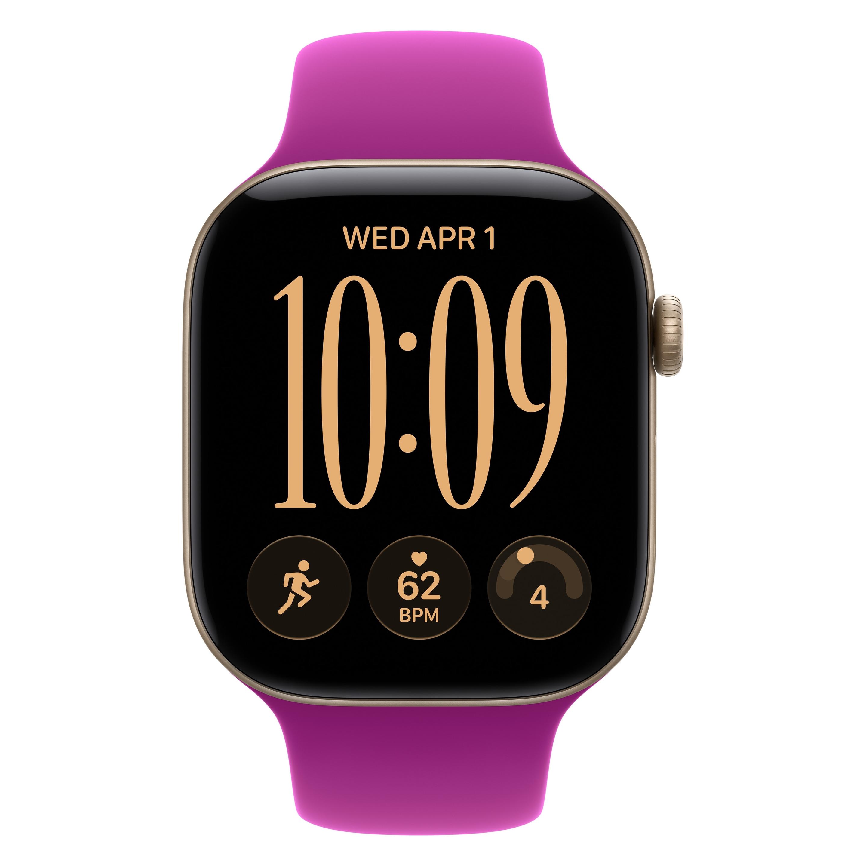 Apple Sport Band (46 mm, Gummi) (MJVP4ZM/A)