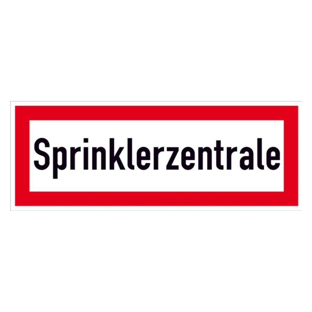 SafetyMarking Hinweisschild für die Feuerwehr Sprinklerzentrale 29. (11.2532)