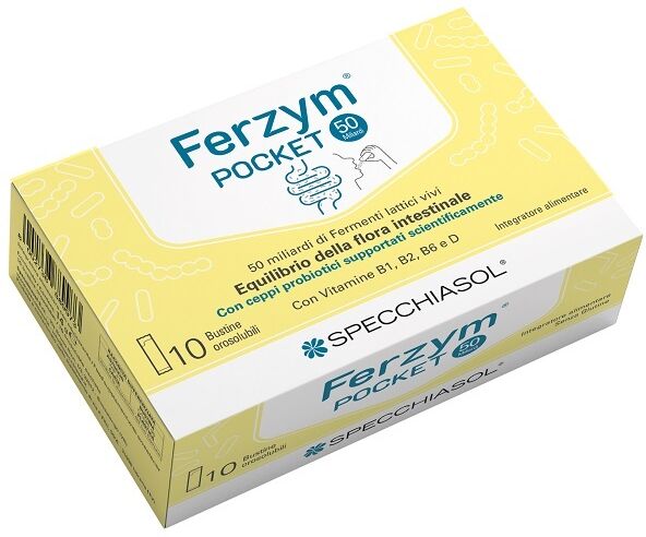 SPECCHIASOL Srl Ferzym Pocket 50mld 10bust Oro