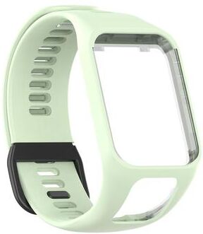 Everyday Crate TomTom Watch Band Soft Silicone Replacement Strap Adjustable Sports Watch Band green