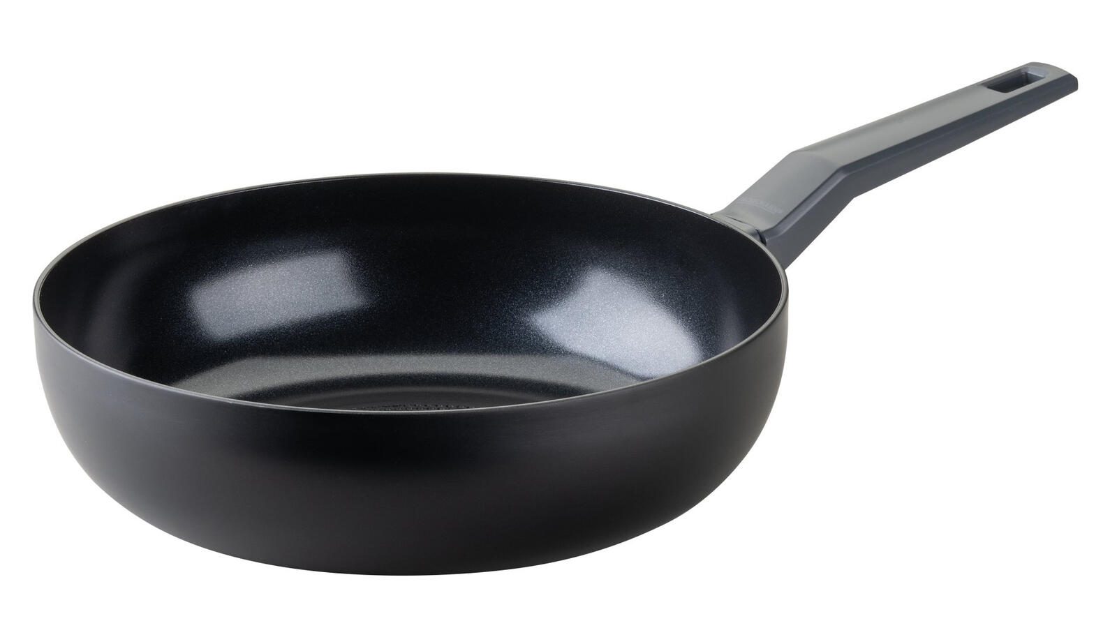 FACKELMANN Wok Statement Pfanne Keramik schwarz 28 cm 66084