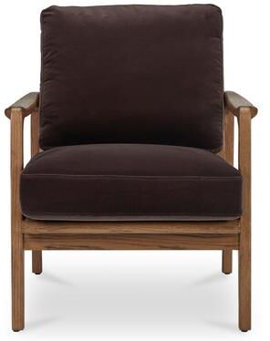 NADAAL STUDIOS Matteo, Accent Chair Cotton Blend, Heather Beige