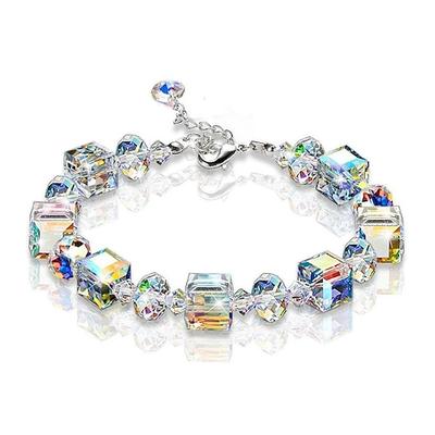 Damen Perlenarmband Armband Glasperlen Mode Einfach Europäisch Kunststoff Armband Schmuck Weiß Für Jahrestag Geschenk