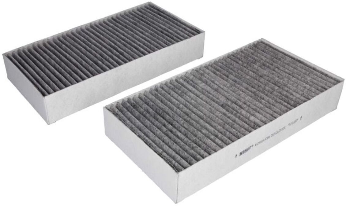 Innenraumluftfilter mit Aktivkohle HENGST Filtration E2912LC01-2