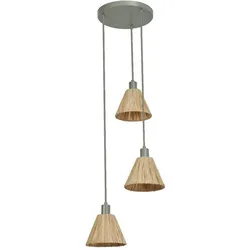 Ledvance Pendelleuchte 3xE27 D.RaffiaPendPl.3XE27