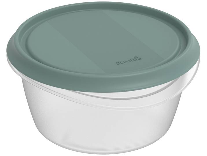 Rotho Kühlschrankdose rund Elements Mistletoe Green 0.75L
