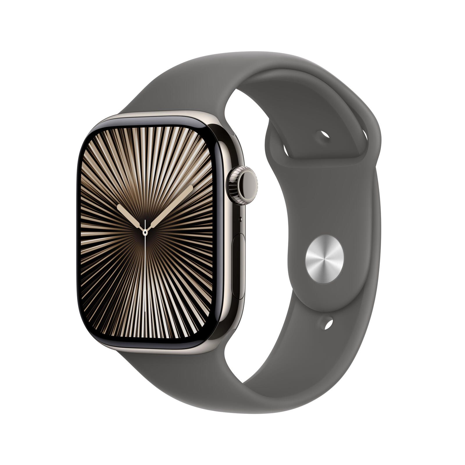 Apple Watch Series 10 (GPS + Cellular) Titan Natur 46mm MWYA3QF/A