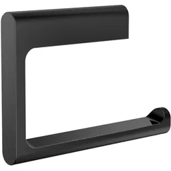 emco flow Toilettenpapierhalter ohne Deckel, 270013300, Farbe: Schwarz