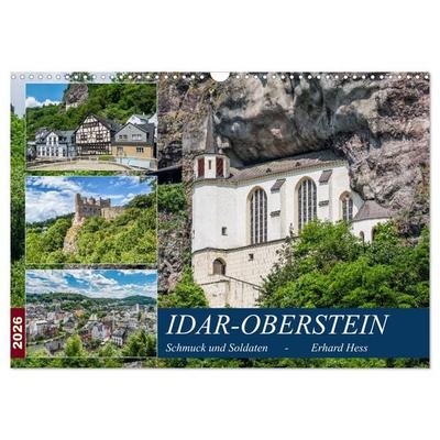 Idar-Oberstein - Schmuck und Soldaten (Wandkalender 2026 DIN A3 quer), CALVENDO Monatskalender
