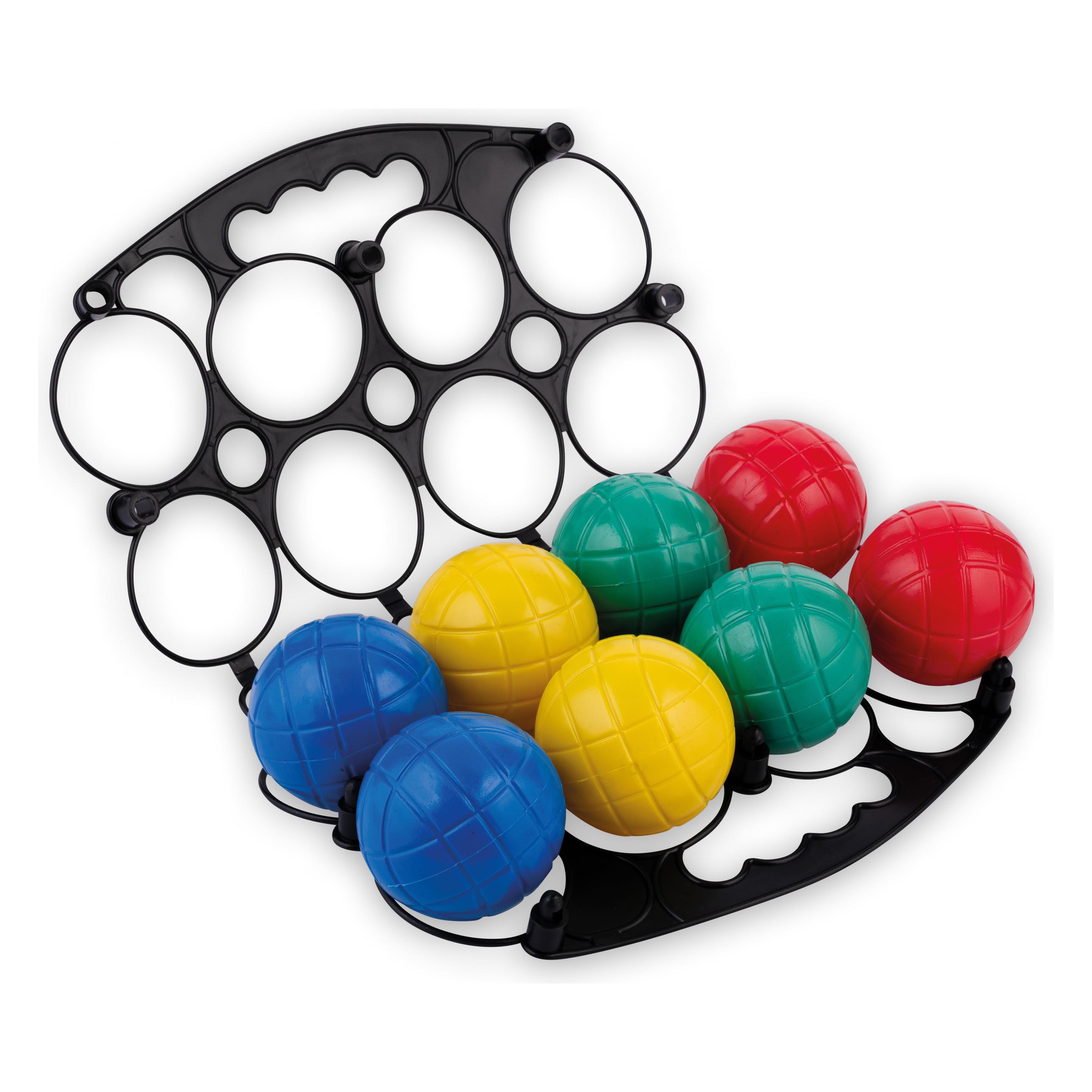 Longfield Jeu de boule 8 Kunststoffkugeln (8x, 69 mm) (010202)