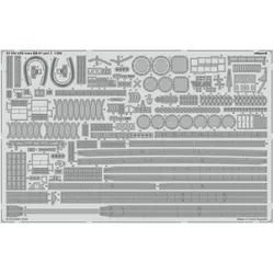 Eduard USS Iowa BB-61 part 3 1/350 HOBBY BOSS