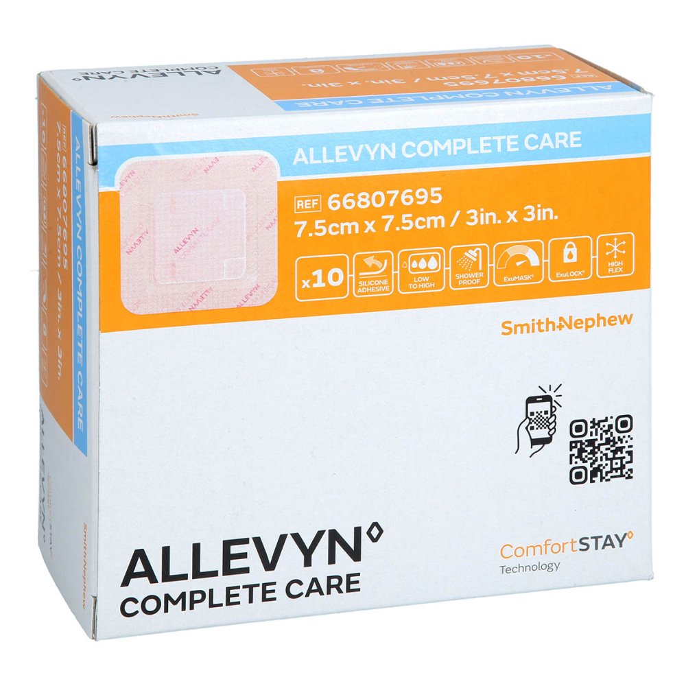 Smith & Nephew GmbH Allevyn Complete Care Xs 7,5x7,5 Cm 20178421