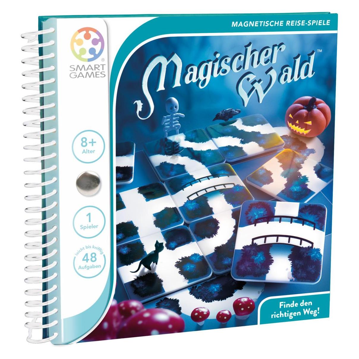 Smart Games 10141848 - Magischer Wald, Lernspiel, für 1 Spieler, ab 8 Jahren (Deutsch, Englisch, Französisch, Spanisch, 1 Spieler) (10141848)
