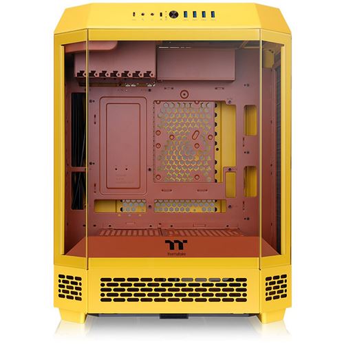 Thermaltake The Tower 600 Butter Caramel Midi Tower ohne Netzteil gelb/braun