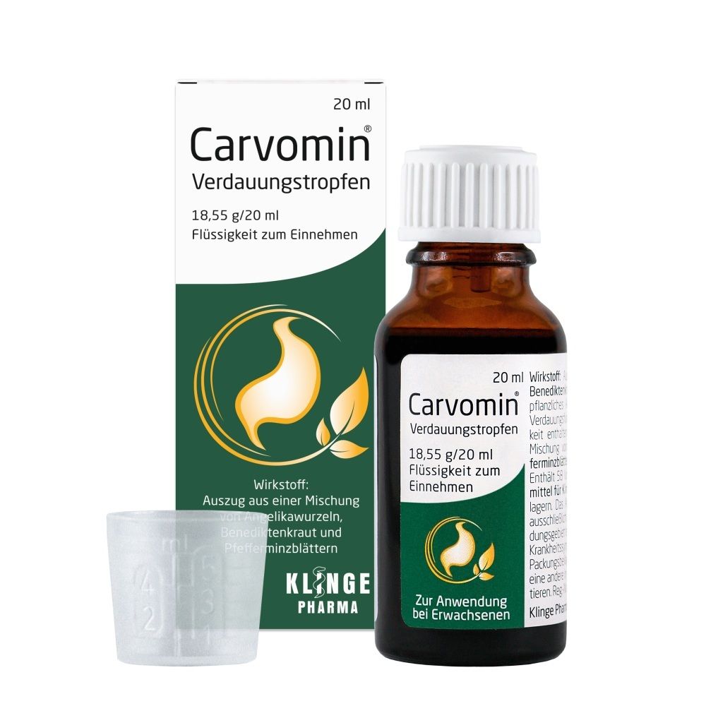 Carvomin Verdauungstropfen 20 ml Flüssigkeit zum Einnehmen
