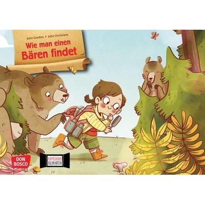 Wie man einen Bären findet. Kamishibai Bildkartenset