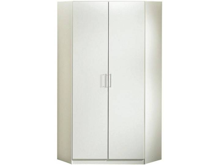 Eckschrank B: 95 cm Osaka, Weiß