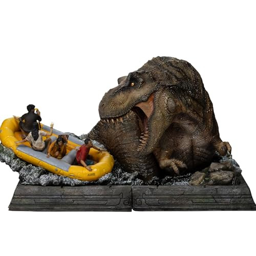 Iron Studios Jurassic World Rebirth Demi Art Scale T-Rex River Attack Standbeeld 1:20, 22 cm