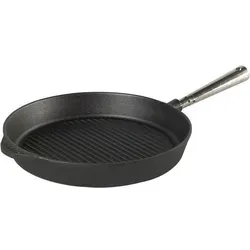 Skeppshult Gusseisen Grillpfanne 28 cm Stahl, Pfanne + Kochtopf, Schwarz