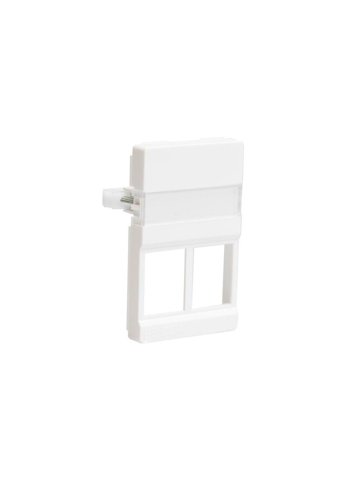 Belden Outlet 2xrj45 50x77mm white cdt design f