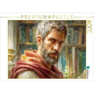 CALVENDO Puzzle Visionärer Mystiker und Denker | 1000 Teile Lege-Größe 64x48cm Foto-Puzzle für glückliche Stunden