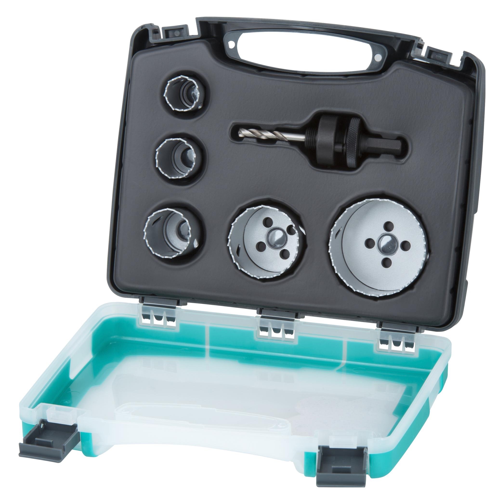 wolfcraft 1 Lochsägen-Set BiM ø25,29,35,51,68mm (25 mm, 29 mm, 35 mm, 51 mm, 68 mm) (3498000)