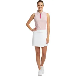 Callaway Polo Deco Geo, ärmellos, fuchsia/weiß
