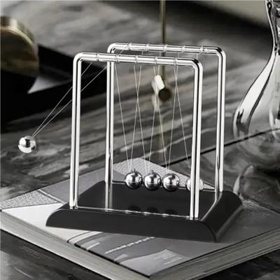 Inspired Living Newton's Cradle Balance Balls Desk Toy Physics Desk Toy For Office Decor And Stress Relief Newton's Cradle Balance Balls Desk Toy Physics Desk Toy For Office Decor And Stress Relief