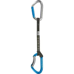 CLIMBING TECHNOLOGY Salto Set UL Expressschlinge 17cm Titan/Elektrisches Blau - STK