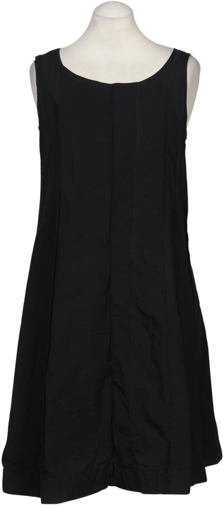 Rundholz Damen Kleid, Schwarz, Gr. M, Baumwolle - Second Hand