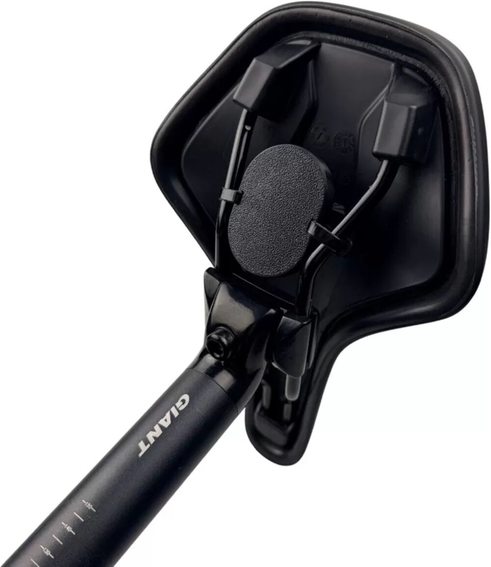 INF Fixation sangle de selle compatible avec Xiaomi Tag - Support antivol sous-selle en ABS noir, discret et compact