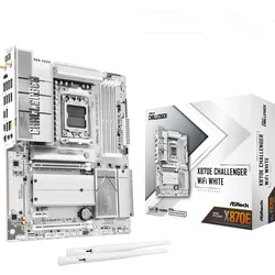 ASRock X870E Challenger WiFi White Mainboard Sockel AM5