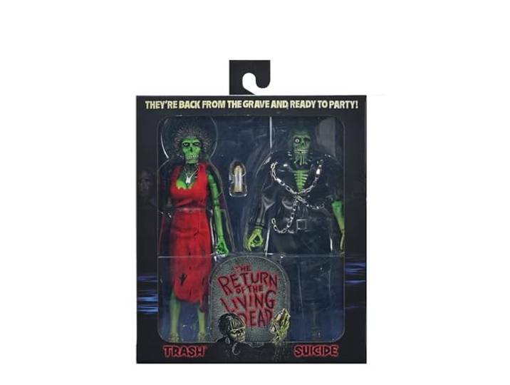 NECA Trash & Suicide Pack 2 Clothed Action Fig. The Return of The Living Dead, 20 cm
