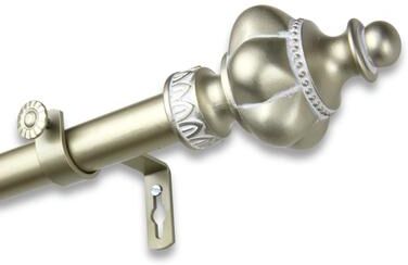 InStyleDesign Revel 1 inch Diameter Adjustable Curtain Rod