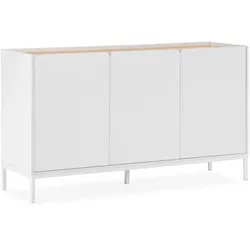 SIDEBOARD Curva 3 türen Weiß