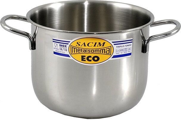 Pentola Metalsomma 202 30 ECO Cromo lucido