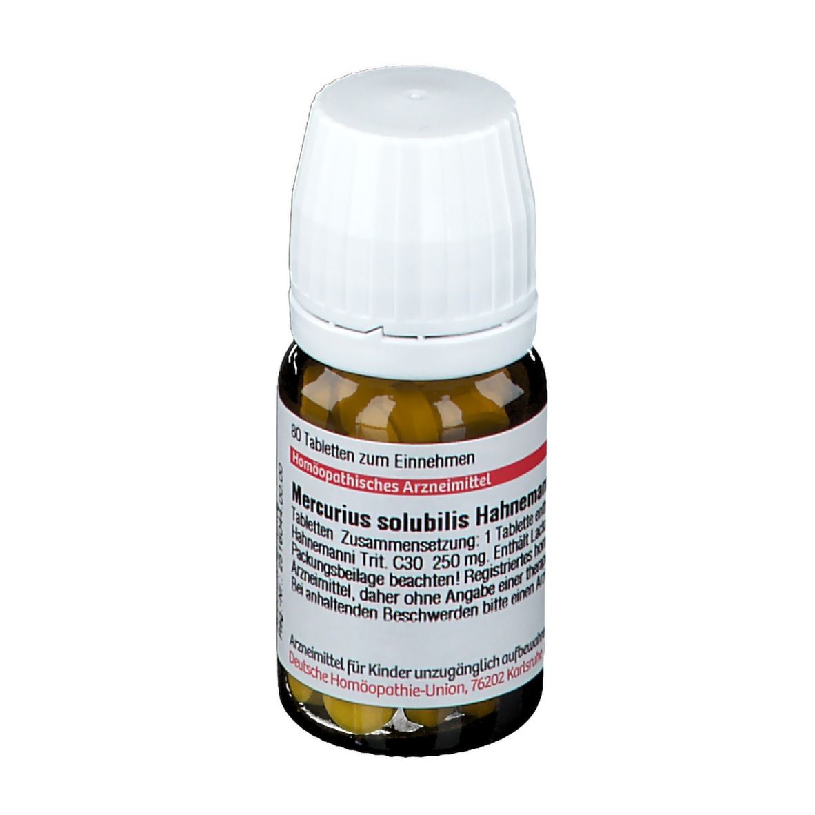 Mercurius Solubilis Hahnemanni C 30 Tabletten 80 St
