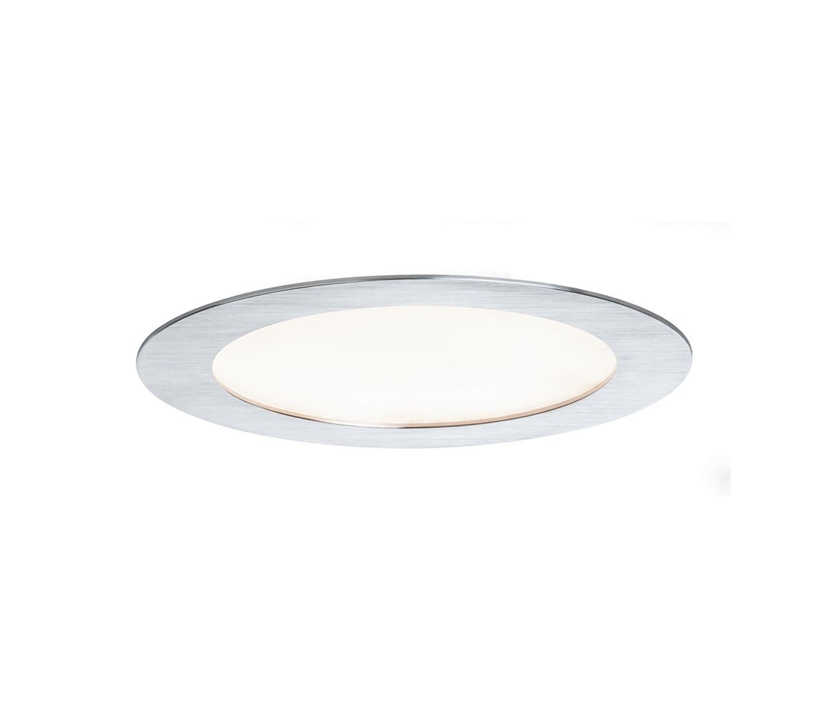 Paulmann Premium Inbouwspots Set, Ronde LED-panelen, 6,5W, 4000K, Aluminium
